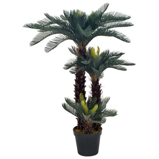 Konstväxt Cycas med kruka 125 cm grön