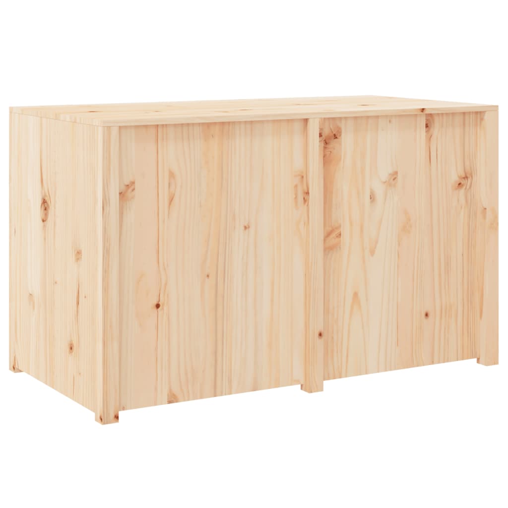 Köksskåp för utomhusbruk 106x55x64 cm massiv furu