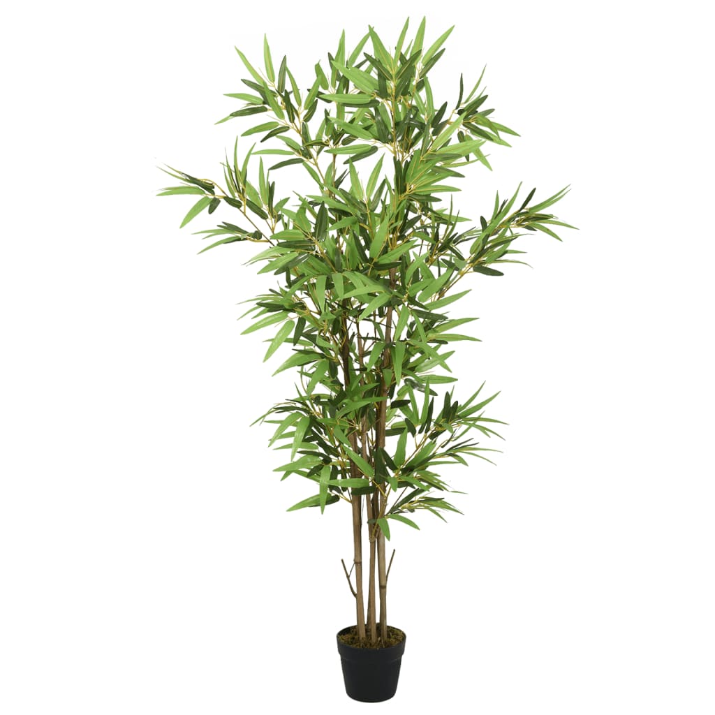 Konstväxt bambu 828 blad 150 cm grön