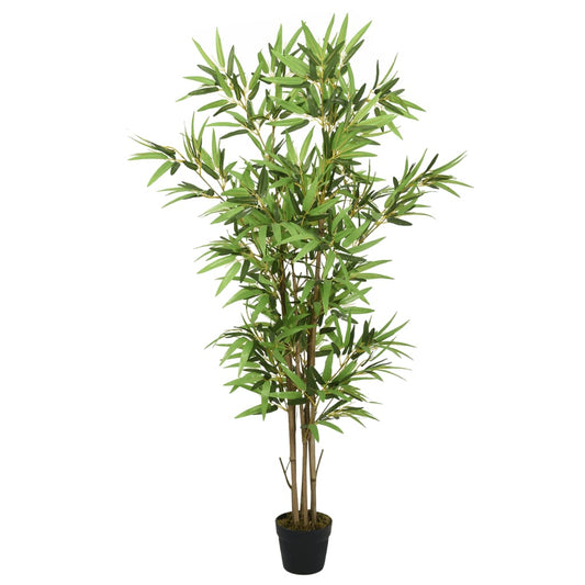 Konstväxt bambu 828 blad 150 cm grön