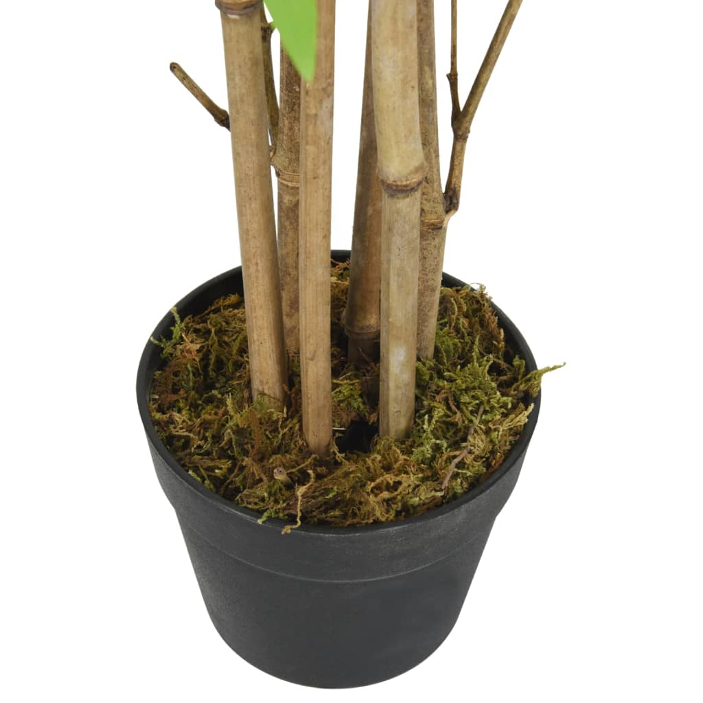 Konstväxt bambu 828 blad 150 cm grön