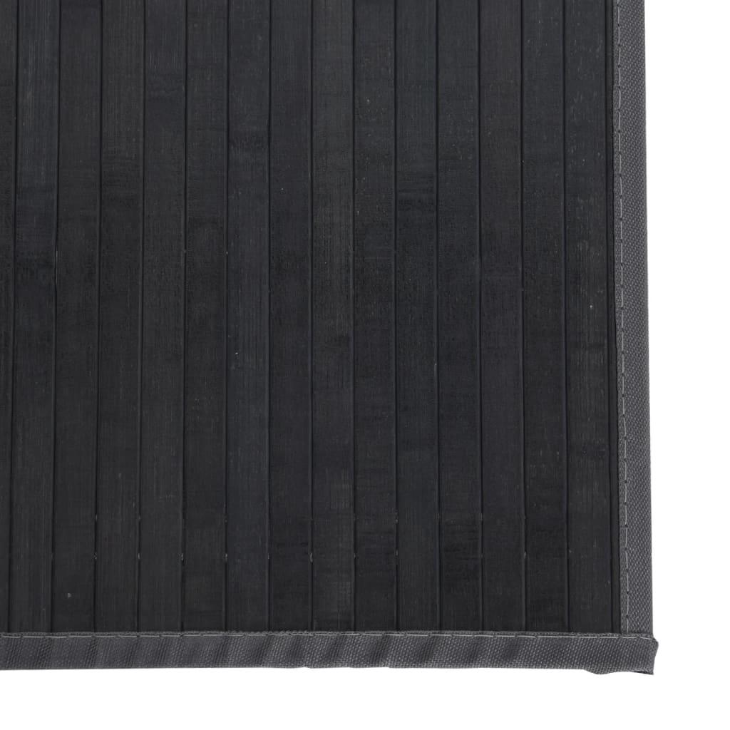 Matta rektangulär grå 100x1000 cm bambu - HQ5