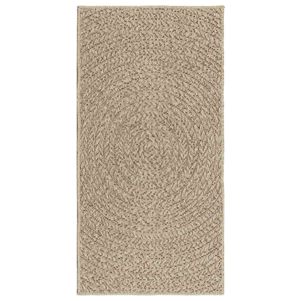 Matta ZIZUR beige 60x110 cm jutelook inomhus och utomhus