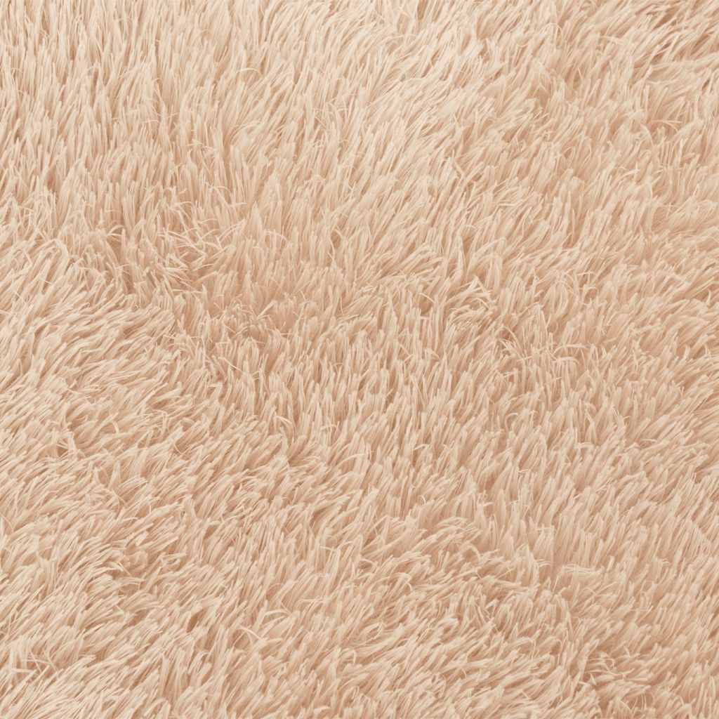 Ryamatta med lång lugg NAVARRA beige 80x150 cm polyester