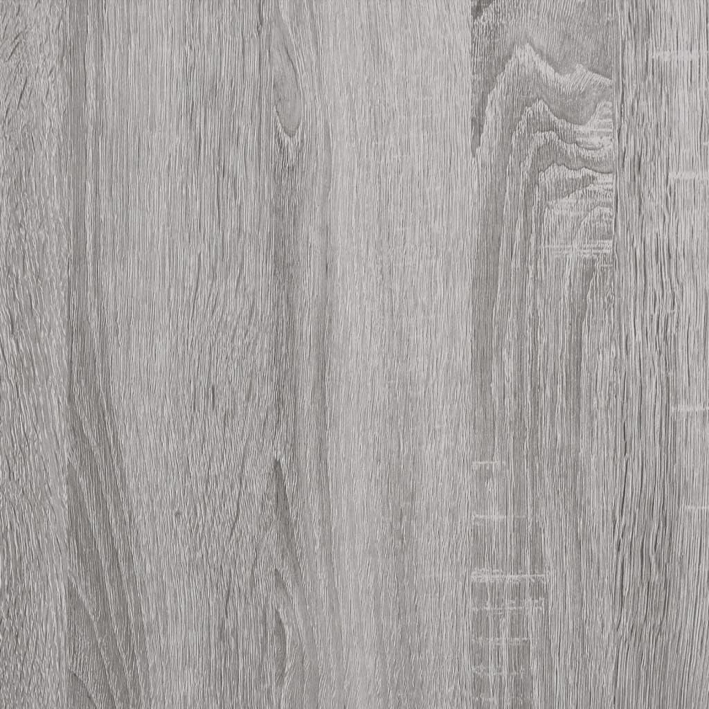 Soffbord grå sonoma 80x80x36,5 cm konstruerat trä - HQ5